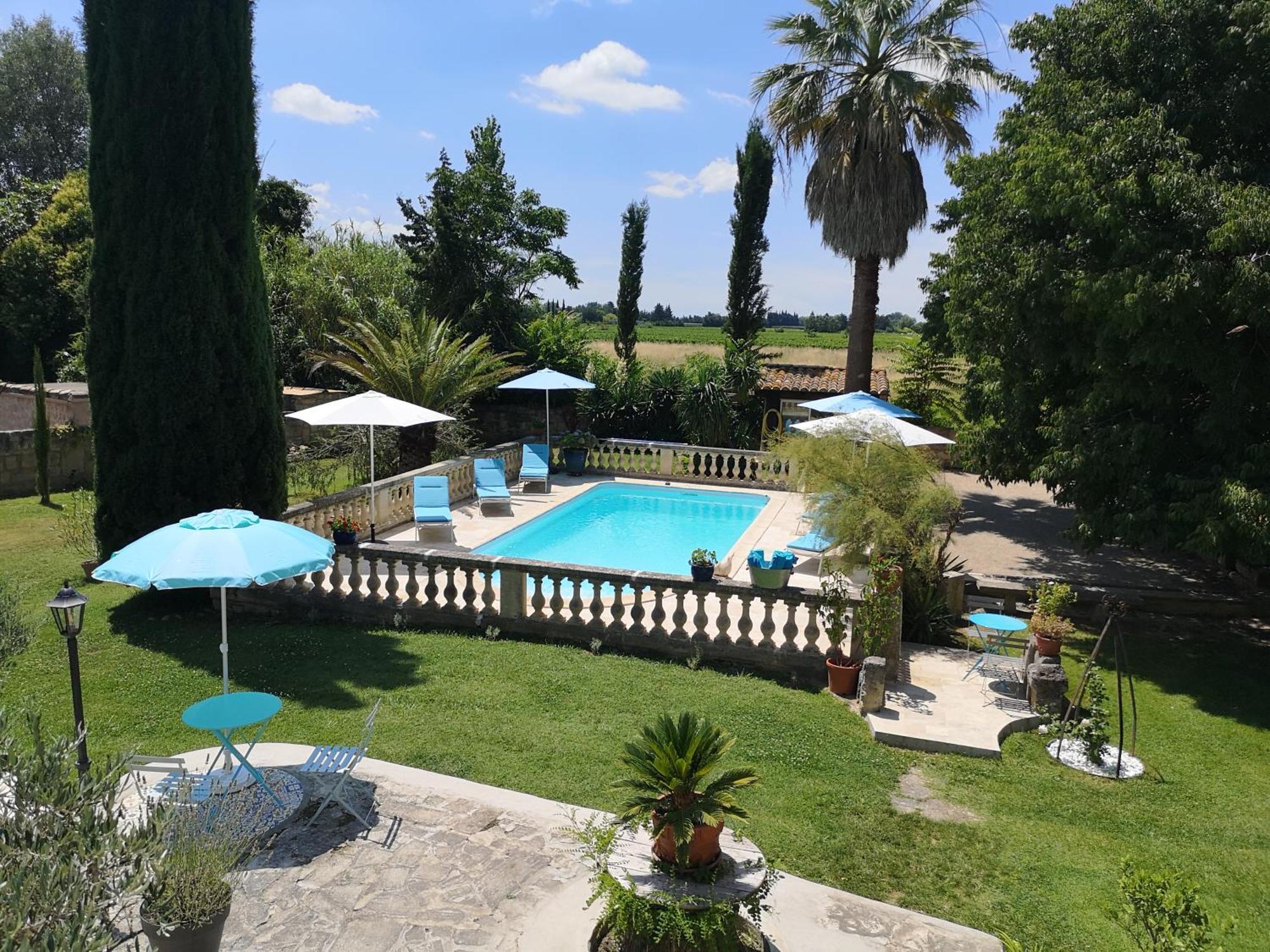 Le Mas Des Agapes Beaucaire  Exteriér fotografie